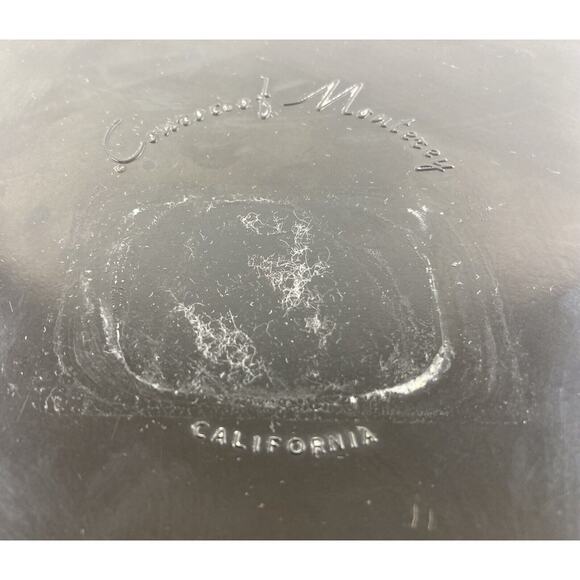 Couroc Monterey Tray Plate 10.2" Round Kachina Brass Wood Inlay Pueblo Hopi Dol - Picture 6 of 6